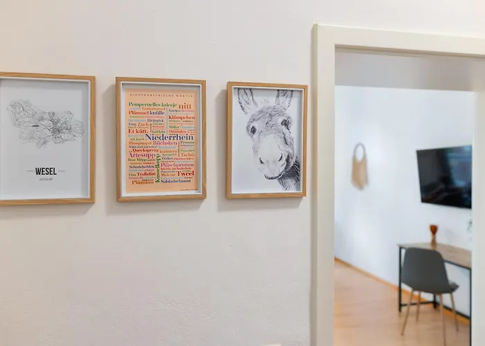 Appartement Stilvoll & Historisch I Kingbetten+kueche+parkplatz *