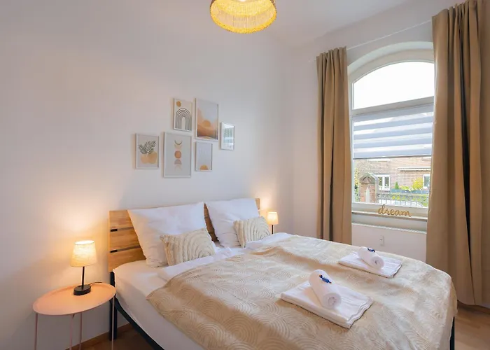 Stilvoll & Historisch I Kingbetten+kueche+parkplatz Appartement *